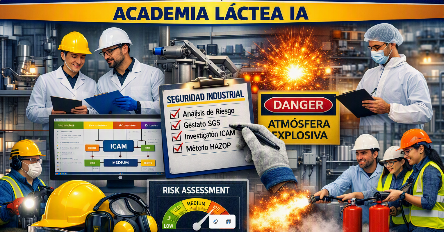 Banner Seguridad Industrial Academia Láctea IA